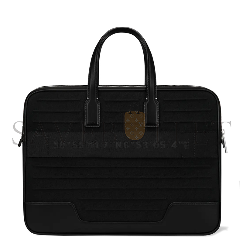 RIMOWA NEVER STILL CANVAS BRIEFCASE BLACK (40*30*7.5cm)
